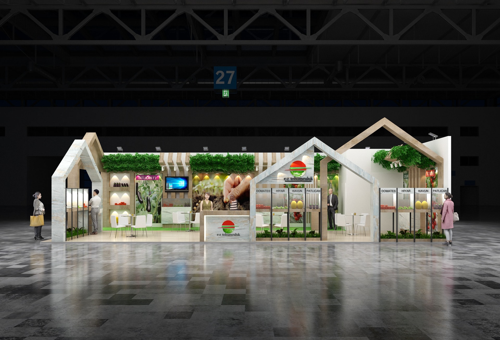 Retail and exhibition stand design with bespoke product display and brand presentation — Mu-Art Design Studio UK